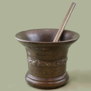 Bronze Mortar and Pestle Bronze Mortar and Pestle