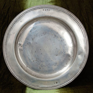Pewter Charger Pewter Charger