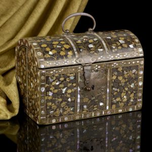 Nambam casket front (1280x1112) Antique Japanese Nambian Casket