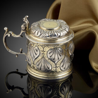 A silver and parcel gilt ‘ladies’ size’ Tankard