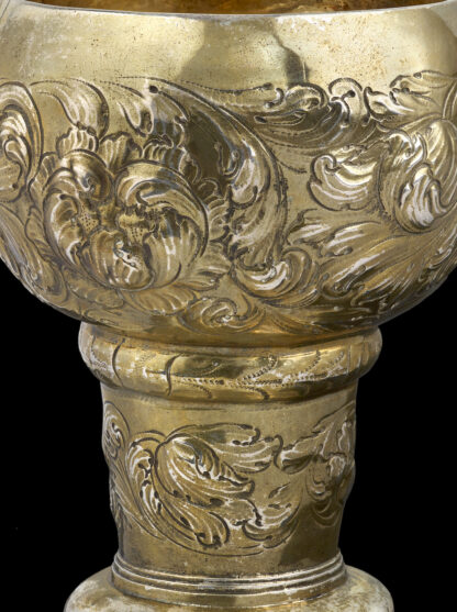 A silver gilt ‘Roemer’, marked for Nuremberg c.1690 details