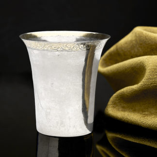 A Renaissance Parcel Gilt Silver Beaker