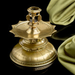 A Very Rare late 16th Century Brass Candlestick
