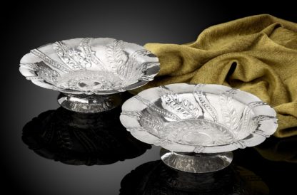 Charles I Silver Dessert Stands Thomas Maundy