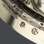 A Silver Gilt Wine Cup Closeup Detail