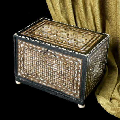 A Very Rare Ottoman Table Box Side and Front