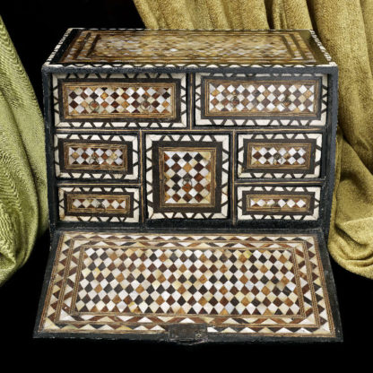 A Very Rare Ottoman Table Box Open