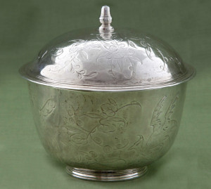 Silver Bowl With Cover