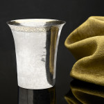 A Renaissance Parcel Gilt Silver Beaker Side