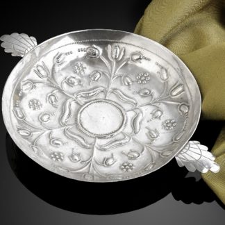 17th Century Silver Sweatmeat Dish Top