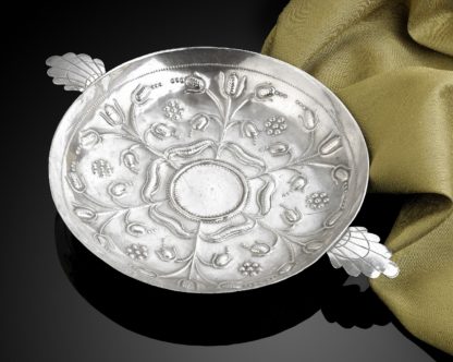 17th Century Silver Sweatmeat Dish Top