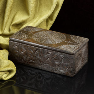 Early English Oak Missal Box
