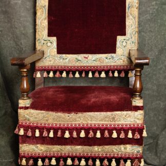 Italian Or Spanish Walnut Chair