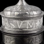A Spanish silver Pyx, c.1600