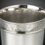 A Dutch silver ‘stakan’ beaker