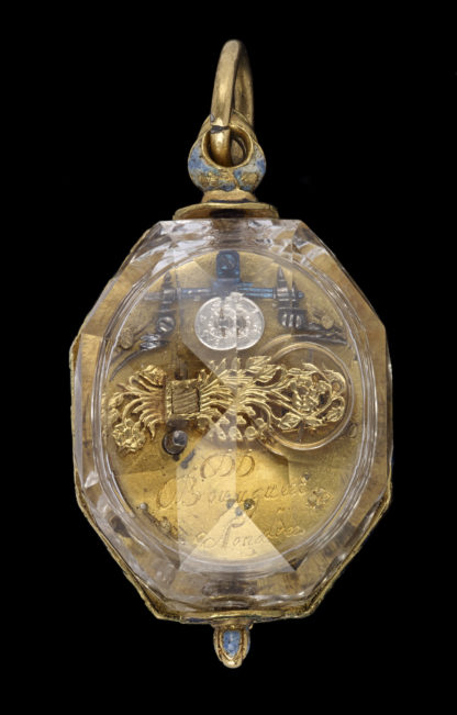 An Important Charles I Period Verge Watch London c.1640; the maker David Bouquet I - Back