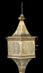 A Silver Gilt Standing Pyx Spanish c.1480-1500 - back