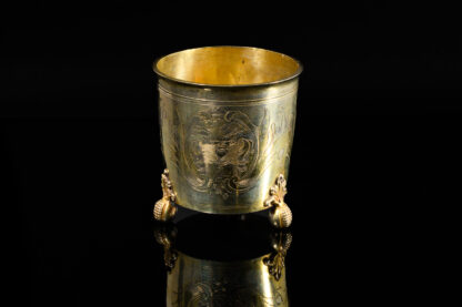 A silver gilt Russian beaker main image A silver gilt Russian beaker main image
