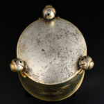A silver gilt Russian bottom
