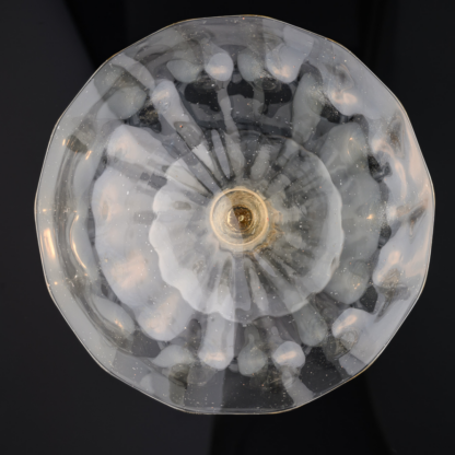 A fine Facon de Venise Tazza or Drinking Glass, Late 16"/Early 17th century top